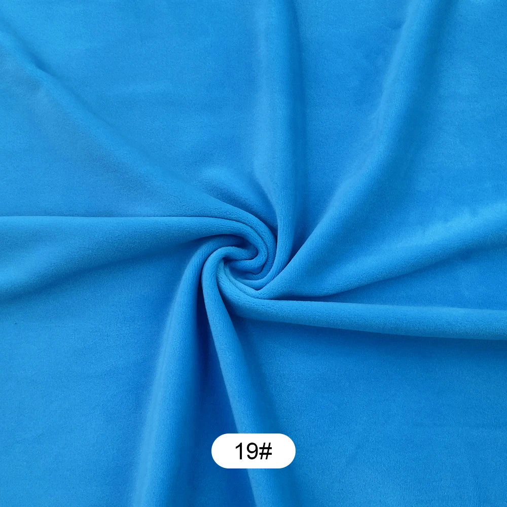 40colors 50x50cm Stretch Mochi Smooth Minky Fabric Hopen 95% Polyester 5% Spandex Stretch 4 Side Plush Fabric For Diy Sewing Toy