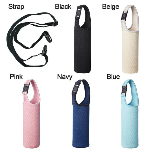 Sport Camping Accessories Portable Water Bottle Cover Multiple Colors Water Bottle Case Vacuum Cup Sleeve Camping