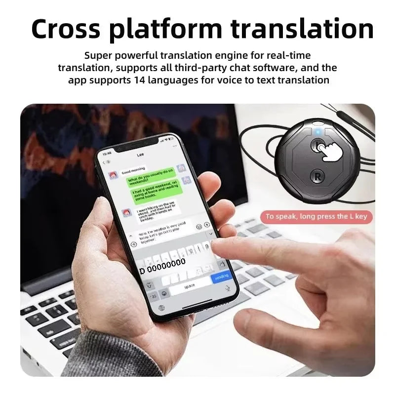 AI Real-time Language Translation Instant Voice Translators Meeting Summary Speech Simultaneous Interpretation Smart Translator