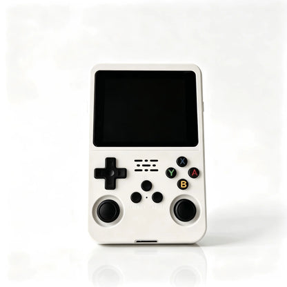 R36S Pocket Retro Handheld Game Player with Linux Operating System, Built-in 3.5 Inch IPS Display, Portable Gaming Console