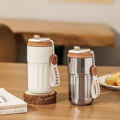 450ML Stainless Steel Thermo Water Bottle LED Temperature Display Coffee Cup Keep Cold and Heat Thermal Mug Travel Vacuum Flask