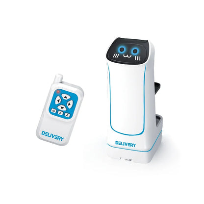 2.4GHz Remote Control Food Delivery Robot Toy, Remote Control Toy Robot With Light And Music, Children's Birthday Gift