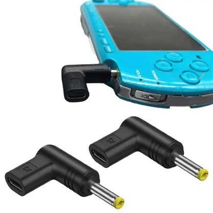 5V Type-C To DC Power Charging Conversion Plug Adapter For PSP 1000, 2000, 3000 Adapters Game DC Jack Plug Charging Adapter