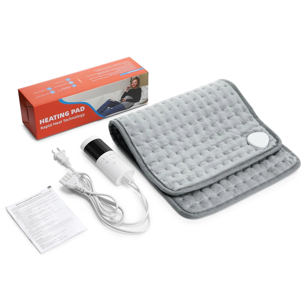 Electric Heating Pad Pet Heat Mat with 9 Levels Constant Temp 4 Mode Timer Body Warming Thermal Mat for Abdomen Hand Thermal Mat