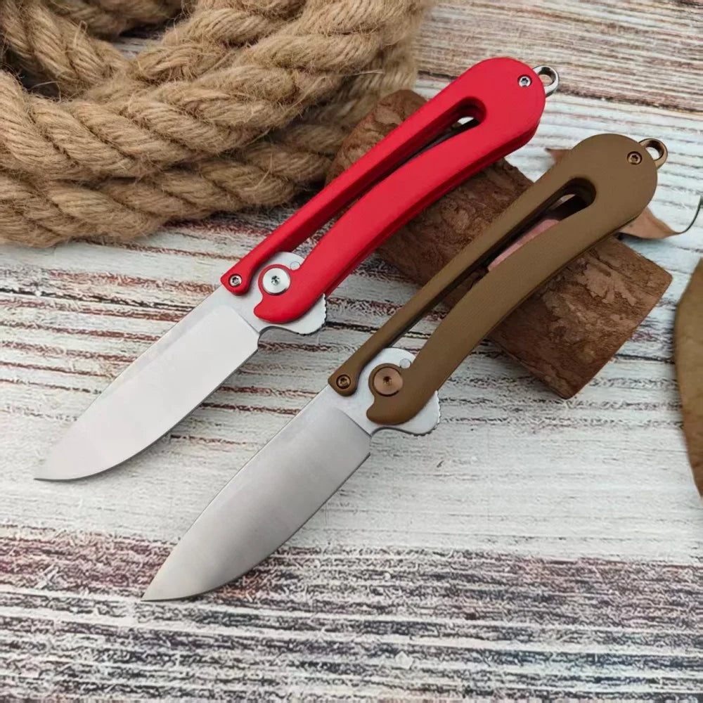 Folding Knife with Pocket Clip Portable Outdoor Hiking Preferred Travel Knives Ergonomic Design Festival Gift High-quality Tools