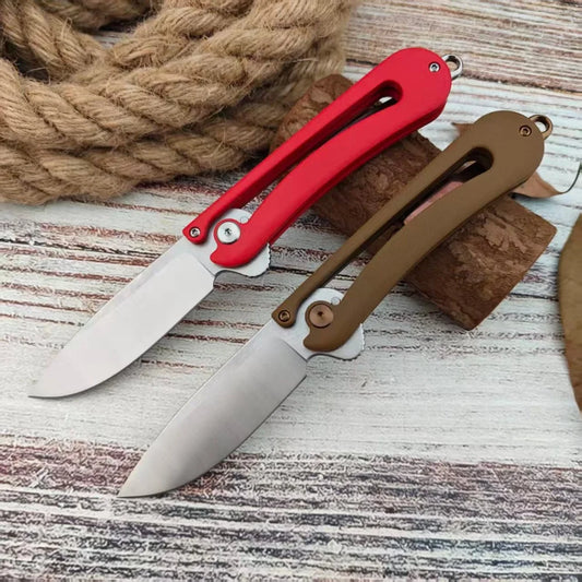 Folding Knife with Pocket Clip Portable Outdoor Hiking Preferred Travel Knives Ergonomic Design Festival Gift High-quality Tools