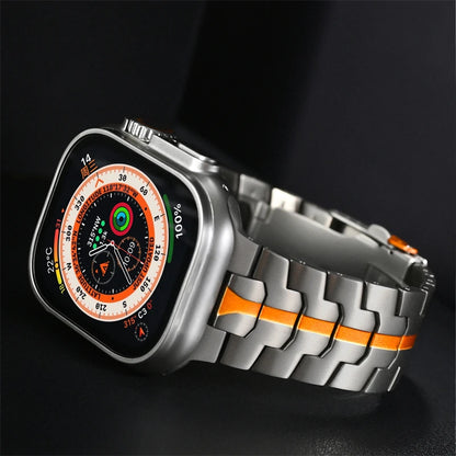 Stainless Steel Strap For Apple Watch Series 12 11 10 9 8 SE 3 46mm 45mm 42mm 44mm Metal Bracelet Band iWatch Ultra 4/3/2/1 49mm