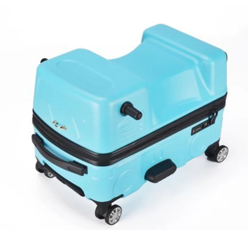 Kids rolling scooter suitcase kids riding suitcase  Children  Suitcase Spinner luggage suitcase boy's Travel Trolley Bags wheels