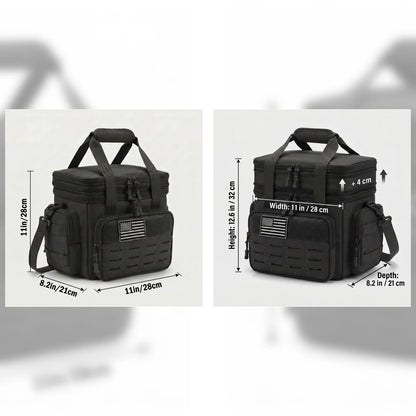 18L Insulated Picnic Cooler Bag Tactical Expandable Leakproof Thermal