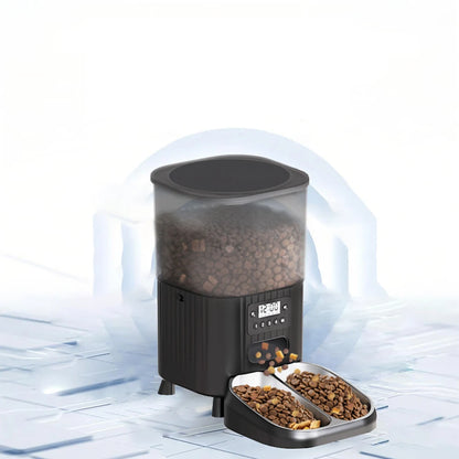 Newly Designed Intelligent 4.5L Cat and Dog Bowl Food Dispenser, Timed Pet Automatic Food Feeding Device