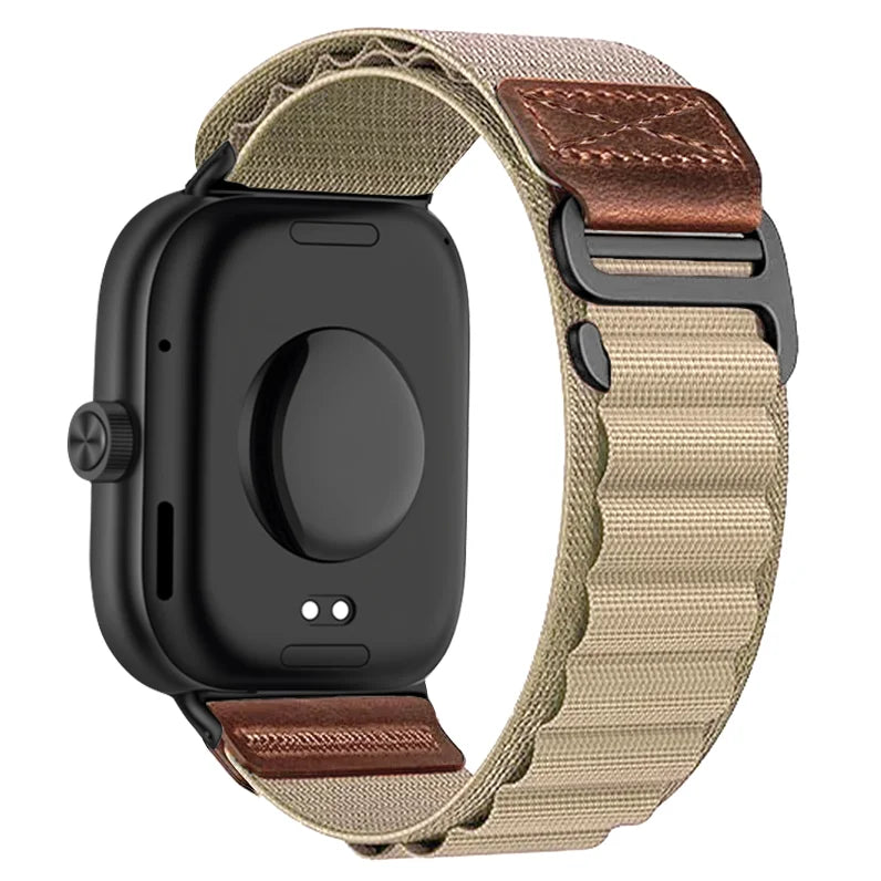 Nylon Strap for Redmi Watch 6 Active 6 Lite 6 5 4 Parachute Magnetic Buckle Elastic Wristband Xiaomi Mi Band 10 Pro 9 Pro 8 Pro