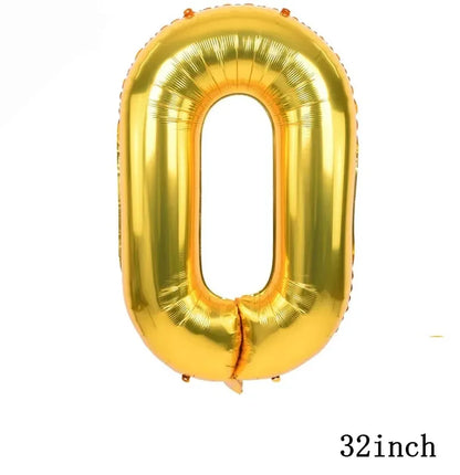 New 1Set Numberblocked Party Supplies TV Show Number Latex Balloons Toy Decor Happy Birthday Banner Bunting Cake Topper Balloon