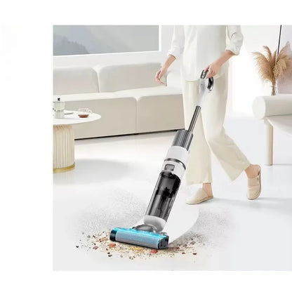 Cordless Electric Mop Upright Vacuum Cleaner Wet/Dry Floor Cleaning Machine Self-Cleaning Wireless Handheld Floor Drying