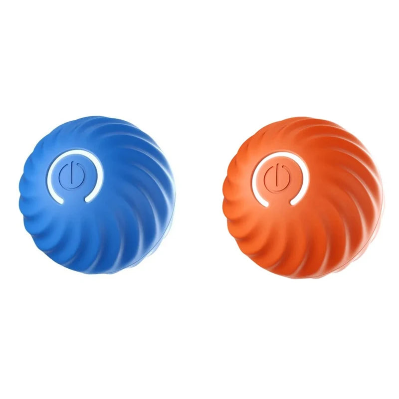 Pet Toy Ball Automatic Moving Dog Toy Ball Smart USB Jumping Rotating Interactive Dog Chew Toy Ball for Puppy Ball Toy