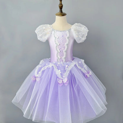 Ballet Performance Tutu Dress Girls Dance Wear Outfit Children Stage Clothing Fashion Ballet Dresses Princess Vestido Kids