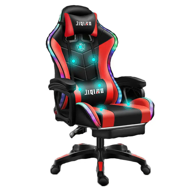 Comfortable Economic Office Home  Backrest Reclining Lift Computer Gamer Led Gaming Chair