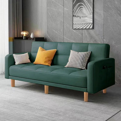 Sofa living room Small apartment rental room Folding sofa bed Single double bedroom Simple modern apartment Fabric sofa