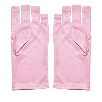 Nail Art Glove UV Protection Glove Anti UV Radiation Protection Gloves Protecter For Nail Art Gel UV LED Lamp Tool