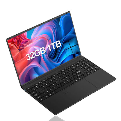 LENO NEW 15.6" Laptop 32GB 2TB Windows 11 Intel Core i9 9900 Gaming Computer PC 1920*1080 HD Gamer office Ultra Slim Notebook