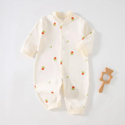Autumn Baby Clothes Newbron Spring 100 Cotton Underwear Newborn Onesie