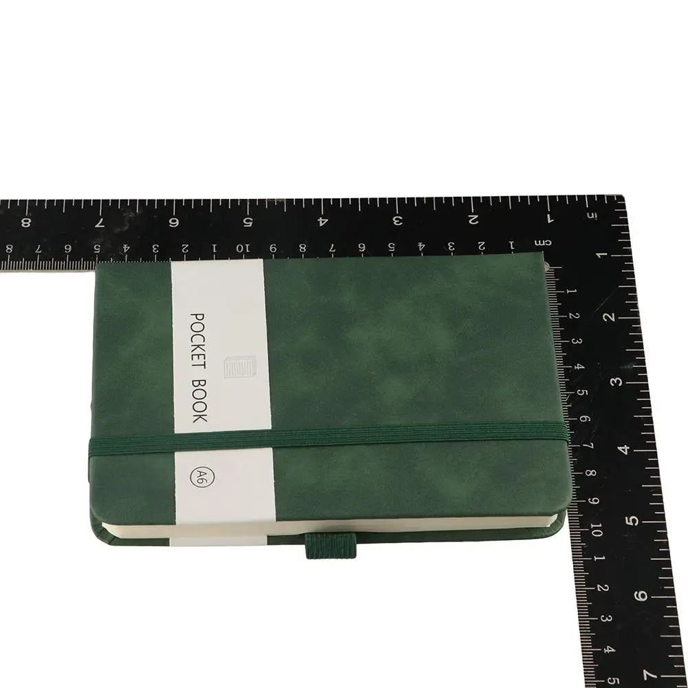 A6/A7 A6/A7 Pocket Notepad with Elastic Band 100 Sheets Portable Mini Notebook 5 Colors Anti Ink Leakage Agenda Organizer