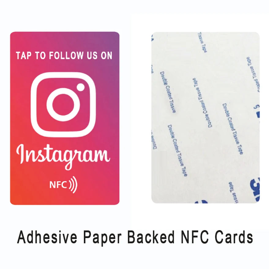 Universal NFC Cards Google Review NFC Card  Increase Your Reviews PVC Material Standard Card Size
