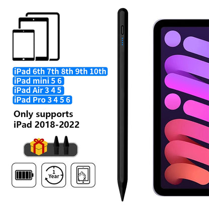 Stylus Pen for Apple Pencil with LED Power Indicators Palm Rejection Touch Pen for 2026 2025 2022 2021 2020 2019 2018 iPad Penci