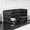 1/2pc Kitchen Splash Guard Domestic Hob Splash Guard For Frying Cooking Splash-Proof And Heat-Resistant Shield