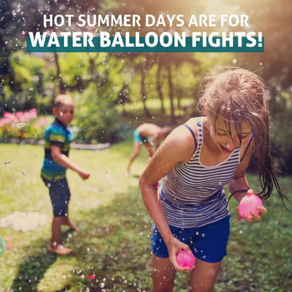 111Pcs Summer Water Bombs: Fast Fill Water Balloons for Pool Party, Outdoor Team Game, Beach Splash Toy, Festival Decor