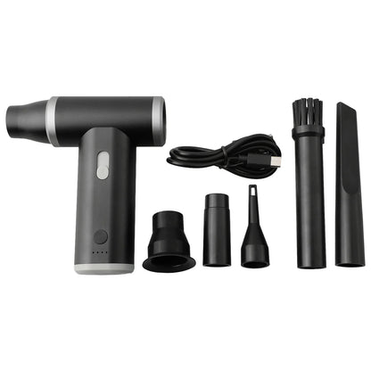 For Outdoor Camping Cordless Compressed Air Duster Outdoor Camping Essentials Aircraft Grade Fan Blades Built-in Battery 4000mAh