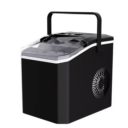 Countertop Portable Ice Maker Quick Production Bullet‑Style Hollow Ice Cubes Compact Ice Making Machine for Home & Outdoor