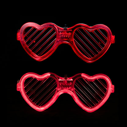 5/10/15/20/30 Pcs Led Neon Party Glasses Light Up Sunglasses Glow in the Dark Glasses for Kids Adults Party Supplies