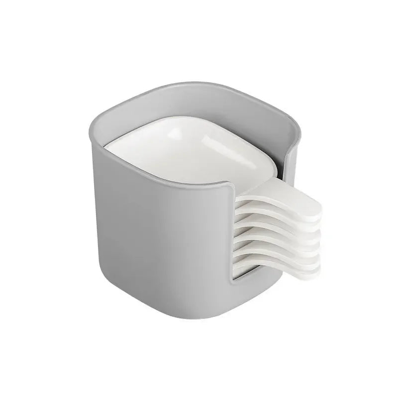 1Set Dipping Dish Set Household Seasoning Dry Dish Mini Plate BBQ Vinegar Dish Kitchen Supplies Restaurant Supplies