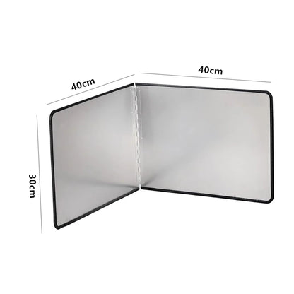 Stainless Steel Large Splatter Guard for Frying Stove Top Foldable Oil Splash Guard Cooking for Stove Kitchen Splatter Screen