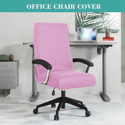 Stretch Spandex Office  Chair Covers Anti-dirty Computer Seat Chair Cover Removable Slipcovers