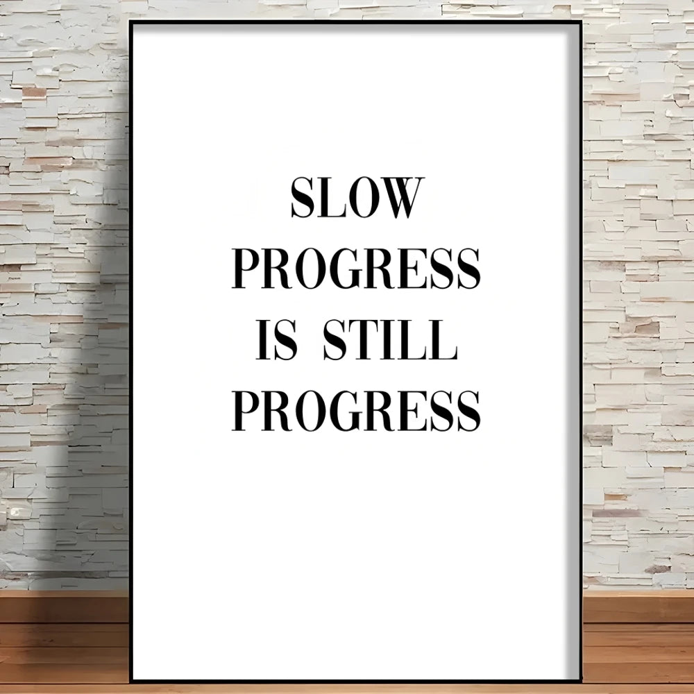 Motivation Success Quotes Poster Perfect Space Sticker Self Adhesive for Office Home Theater Wall Art Decor Fancy Gift