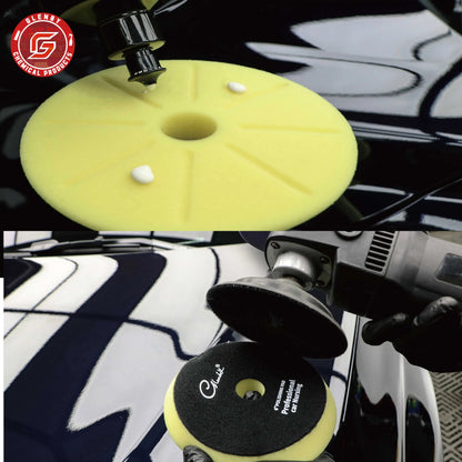 5 Inch Buffing Polishing Pads Flat Foam Sponge Waxing Pad Kit Tool For Car Polisher Buffer Auto Care Buffing Pads