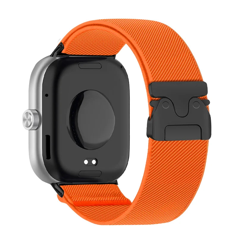 Nylon Strap for Redmi Watch 6 Active 6 Lite 6 5 4 Parachute Magnetic Buckle Elastic Wristband Xiaomi Mi Band 10 Pro 9 Pro 8 Pro