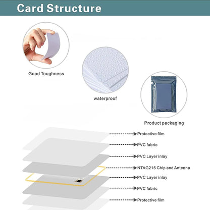 Ntag216 NFC card printable NFC 216 card iOS compatible NFC tag 888 bytes of memory,NFC tag programmable