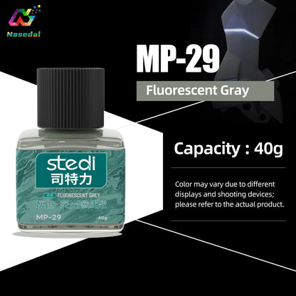 Stedi MP-20~29 Fluorescent Panel Liner Paint Water Based Penetrating Ink for Gundam Model Coloring Tools Hobby DIY Accessories