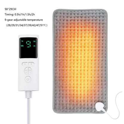 Electric Heating Pad Thermal Mat for Neck and Back Muscle Relaxation Household Warm Abdomen Winter Heated Blanket Office