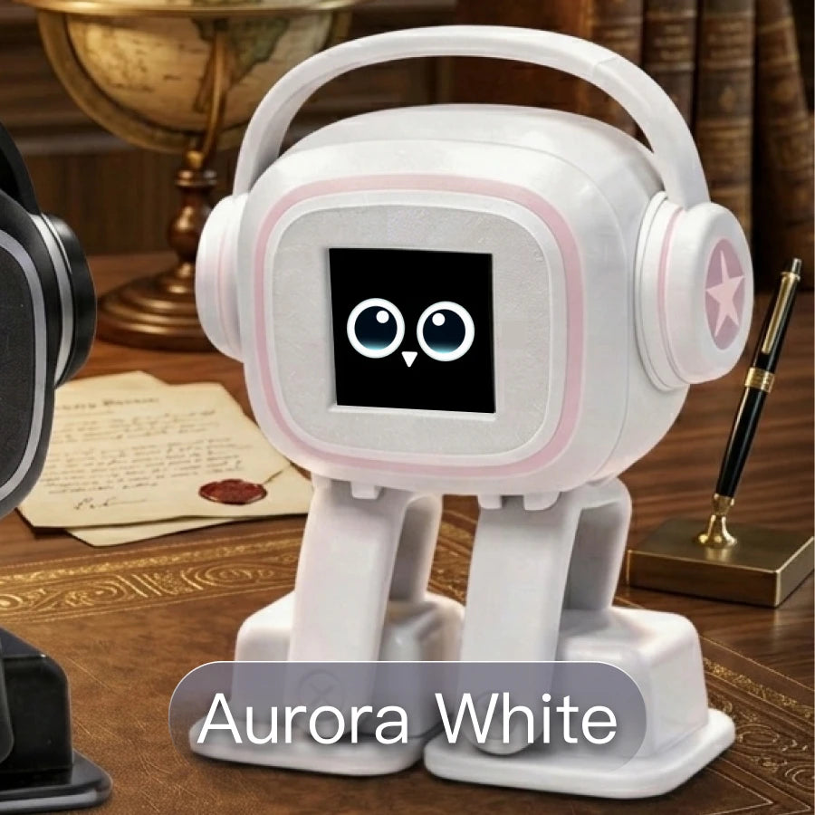 AI Chatbot Companion Robot | Voice Control, Emotional Interaction, Singing & Dancing, Emoji Display, Personalized Smart Toy Gift