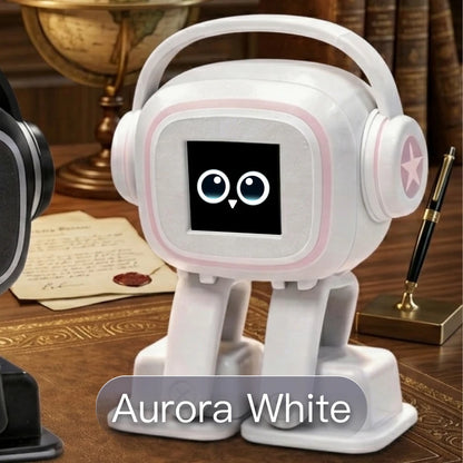 AI Chatbot Companion Robot | Voice Control, Emotional Interaction, Singing & Dancing, Emoji Display, Personalized Smart Toy Gift