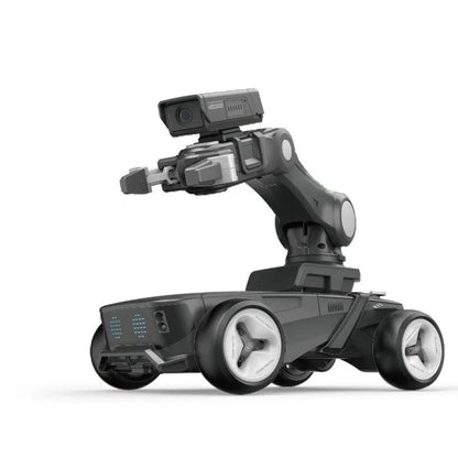Storm X5 Intelligent RC Robot Car with Infrared Recognition & Programmable Modes - White/Black, Kids Educational Gift