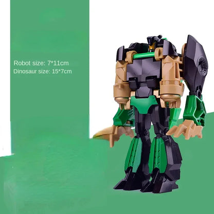 Transformation Toy Robot One Step Deformation Car Action Figure Model Dinosaur Toys for Boys