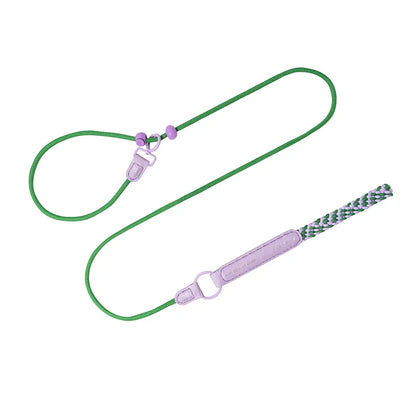New Durable Nylon Pet P Chain Dogs Slip Training Lead Adjustable Puppy Dog Training Leash Collar For Small Medium Large Dogs