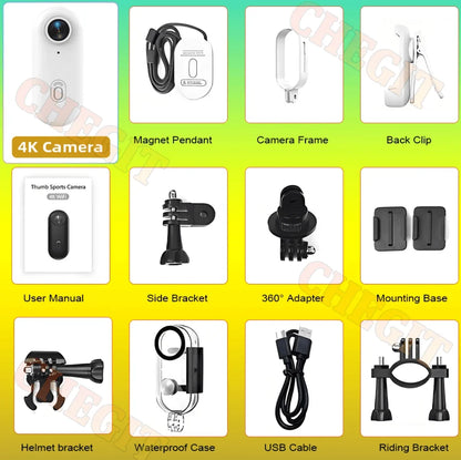 4K FHD 1080P Outdoor Sports Camera In Helmet Motorcycle Bike Sport Mini Filming Bicycle Action Body Cam And Video Recording