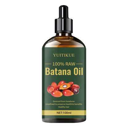 YUITIKUE Raw Batana Oil Unrefined Natural Nourishing Strengthening Scalp Care For Healthy Hair Daily