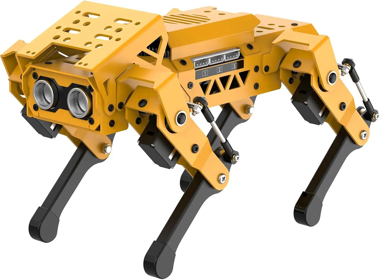 ESP32 AI Camera Self Balancing Robot Dog Kit for Arduino Scratch Python Starter, Open Source Bionic Quadruped with Target Recognition & Tracing, Programming Science Set for Learning, Standard Size