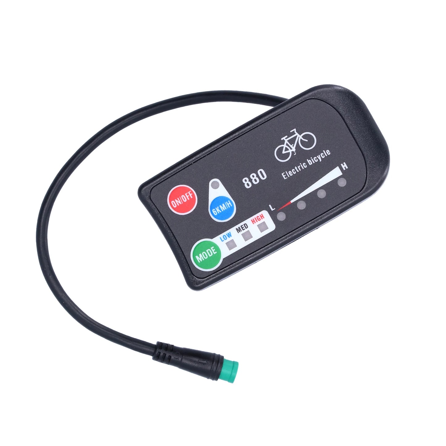 Electric Bicycle for KT‑LED880 Display E‑Bike 36V 48V Display Meter E‑Bike Accessories